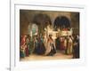 The Feast of the Rejoicing of the Torah at the Synagogue in Leghorn, Italy - La Fete De La Joie De-Solomon Alexander Hart-Framed Giclee Print