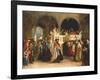 The Feast of the Rejoicing of the Torah at the Synagogue in Leghorn, Italy - La Fete De La Joie De-Solomon Alexander Hart-Framed Giclee Print