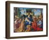 The Feast of the Rose Garlands, 1506-Albrecht Dürer-Framed Giclee Print