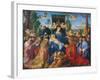 The Feast of the Rose Garlands, 1506-Albrecht Dürer-Framed Giclee Print