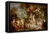 The Feast of Venus, 1635-6-Peter Paul Rubens-Framed Stretched Canvas