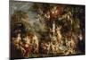 The Feast of Venus, after 1635-Peter Paul Rubens-Mounted Giclee Print