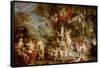 The Feast of Venus (The Festival of Venus Verticordi), 1636-1637-Peter Paul Rubens-Framed Stretched Canvas