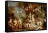 The Feast of Venus (The Festival of Venus Verticordi), 1636-1637-Peter Paul Rubens-Framed Stretched Canvas