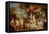 The Feast of Venus (The Festival of Venus Verticordi), 1636-1637-Peter Paul Rubens-Framed Stretched Canvas