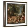 The Feast of Venus (The Festival of Venus Verticordi)-Peter Paul Rubens-Framed Giclee Print