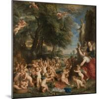 The Feast of Venus (The Festival of Venus Verticordi)-Peter Paul Rubens-Mounted Giclee Print