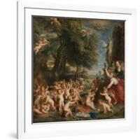 The Feast of Venus (The Festival of Venus Verticordi)-Peter Paul Rubens-Framed Giclee Print