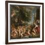 The Feast of Venus (The Festival of Venus Verticordi)-Peter Paul Rubens-Framed Giclee Print