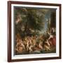 The Feast of Venus (The Festival of Venus Verticordi)-Peter Paul Rubens-Framed Giclee Print