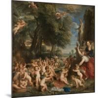 The Feast of Venus (The Festival of Venus Verticordi)-Peter Paul Rubens-Mounted Giclee Print