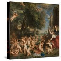 The Feast of Venus (The Festival of Venus Verticordi)-Peter Paul Rubens-Stretched Canvas