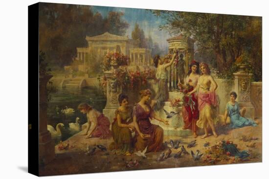 The Feast of Venus-Emmanuel Oberhauser-Stretched Canvas