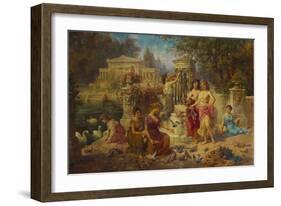 The Feast of Venus-Emmanuel Oberhauser-Framed Giclee Print