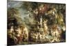 The Feast of Venus-Peter Paul Rubens-Mounted Premium Giclee Print