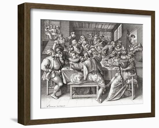 The Feast-null-Framed Giclee Print