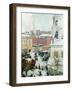 The February 27, 1917, 1917-Boris Michaylovich Kustodiev-Framed Giclee Print