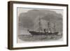 The Federal Sloop-Of-War Tuscarora in Southampton Water-Edwin Weedon-Framed Giclee Print