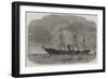 The Federal Sloop-Of-War Tuscarora in Southampton Water-Edwin Weedon-Framed Giclee Print