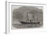 The Federal Sloop-Of-War Tuscarora in Southampton Water-Edwin Weedon-Framed Giclee Print