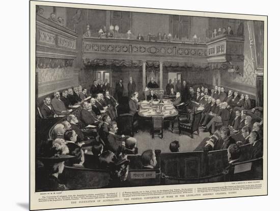 The Federation of Australasia-Henry Marriott Paget-Mounted Giclee Print