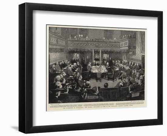 The Federation of Australasia-Henry Marriott Paget-Framed Giclee Print