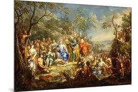 The Feeding of the Five Thousand-Johann Georg Platzer-Mounted Giclee Print