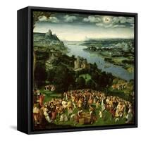 The Feeding of the Five Thousand-Joachim Patenir-Framed Stretched Canvas