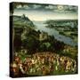 The Feeding of the Five Thousand-Joachim Patenir-Stretched Canvas