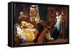 The Feigned Death of Juliet, 1856-1858-Frederic Leighton-Framed Stretched Canvas