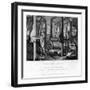 The Fellow Prentices at their Looms, Plate I of Industry and Idleness, 1833-E Smith-Framed Giclee Print