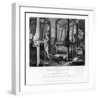 The Fellow Prentices at their Looms, Plate I of Industry and Idleness, 1833-E Smith-Framed Giclee Print