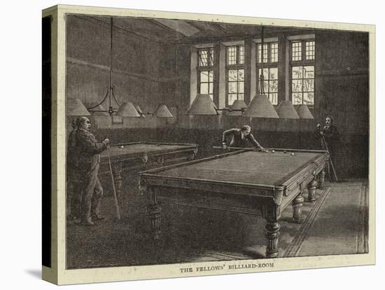 The Fellows' Billiard-Room-null-Stretched Canvas