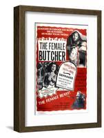 The Female Butcher, 1973-null-Framed Photo