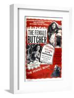 The Female Butcher, 1973-null-Framed Photo