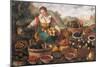 The Female Greengrocer-Vincenzo Campi-Mounted Giclee Print