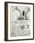 The Female Sexual Organs, Facsimile Copy-Leonardo da Vinci-Framed Giclee Print