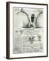 The Female Sexual Organs, Facsimile Copy-Leonardo da Vinci-Framed Giclee Print