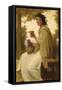 The Female Wine Enthusiast-William Adolphe Bouguereau-Framed Stretched Canvas