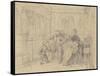 The Fencing Lesson, c.1847-49-Richard Caton Woodville-Framed Stretched Canvas