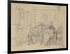 The Fencing Lesson, c.1847-49-Richard Caton Woodville-Framed Giclee Print