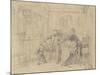 The Fencing Lesson, c.1847-49-Richard Caton Woodville-Mounted Giclee Print