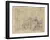 The Fencing Lesson, c.1847-49-Richard Caton Woodville-Framed Giclee Print