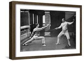 The Fencing Masters of the 1st Life Guards, 1896-W Gregory-Framed Giclee Print