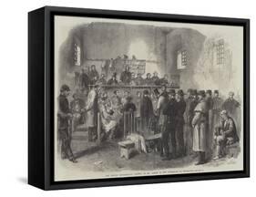 The Fenian Insurrection, Inquest on Mr Cleary in the Courthouse at Kilmallock-null-Framed Stretched Canvas