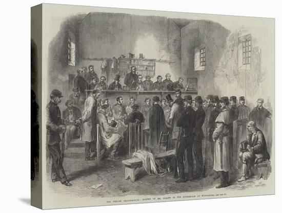 The Fenian Insurrection, Inquest on Mr Cleary in the Courthouse at Kilmallock-null-Stretched Canvas