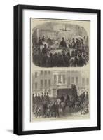 The Fenian Prisoners at the Bow-Street Police Court-null-Framed Giclee Print