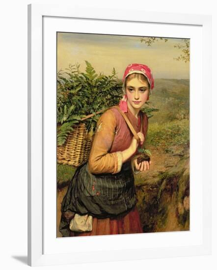 The Fern Gatherer-Charles Sillem Lidderdale-Framed Giclee Print