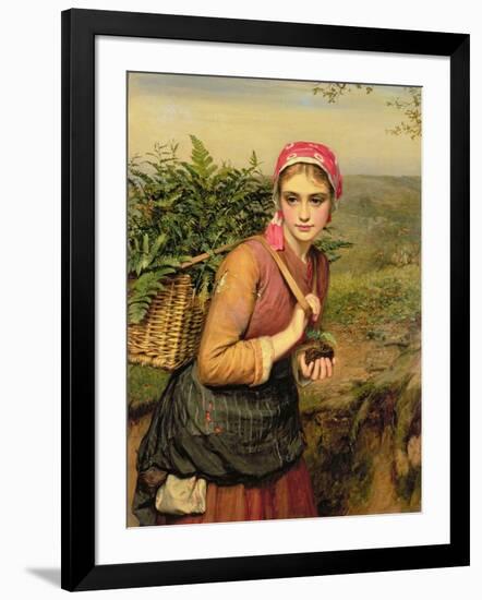 The Fern Gatherer-Charles Sillem Lidderdale-Framed Giclee Print