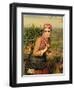 The Fern Gatherer-Charles Sillem Lidderdale-Framed Giclee Print